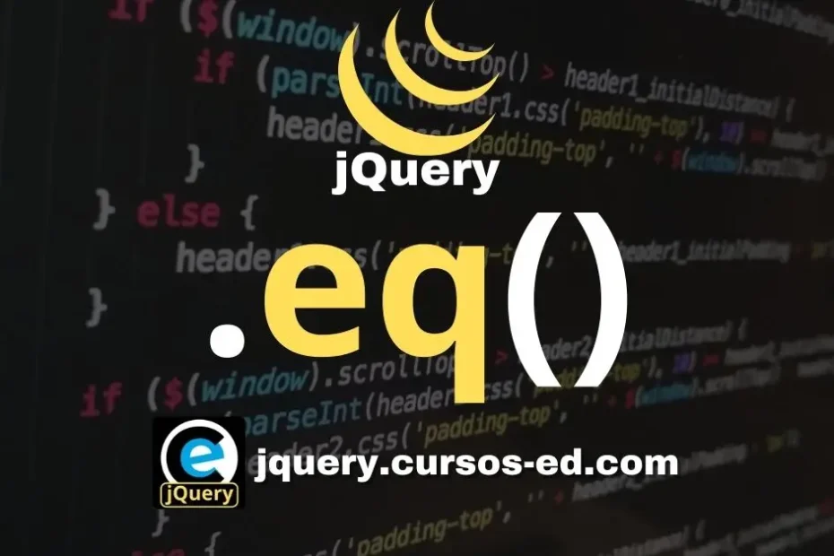 eq() - jQuery en español